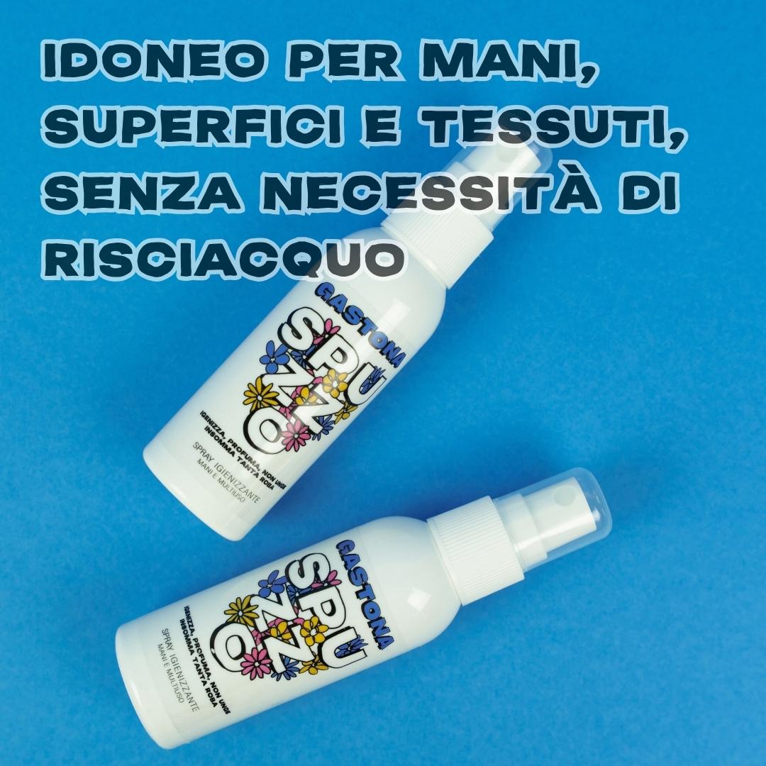 Flacone detergente spray mani di Gastona