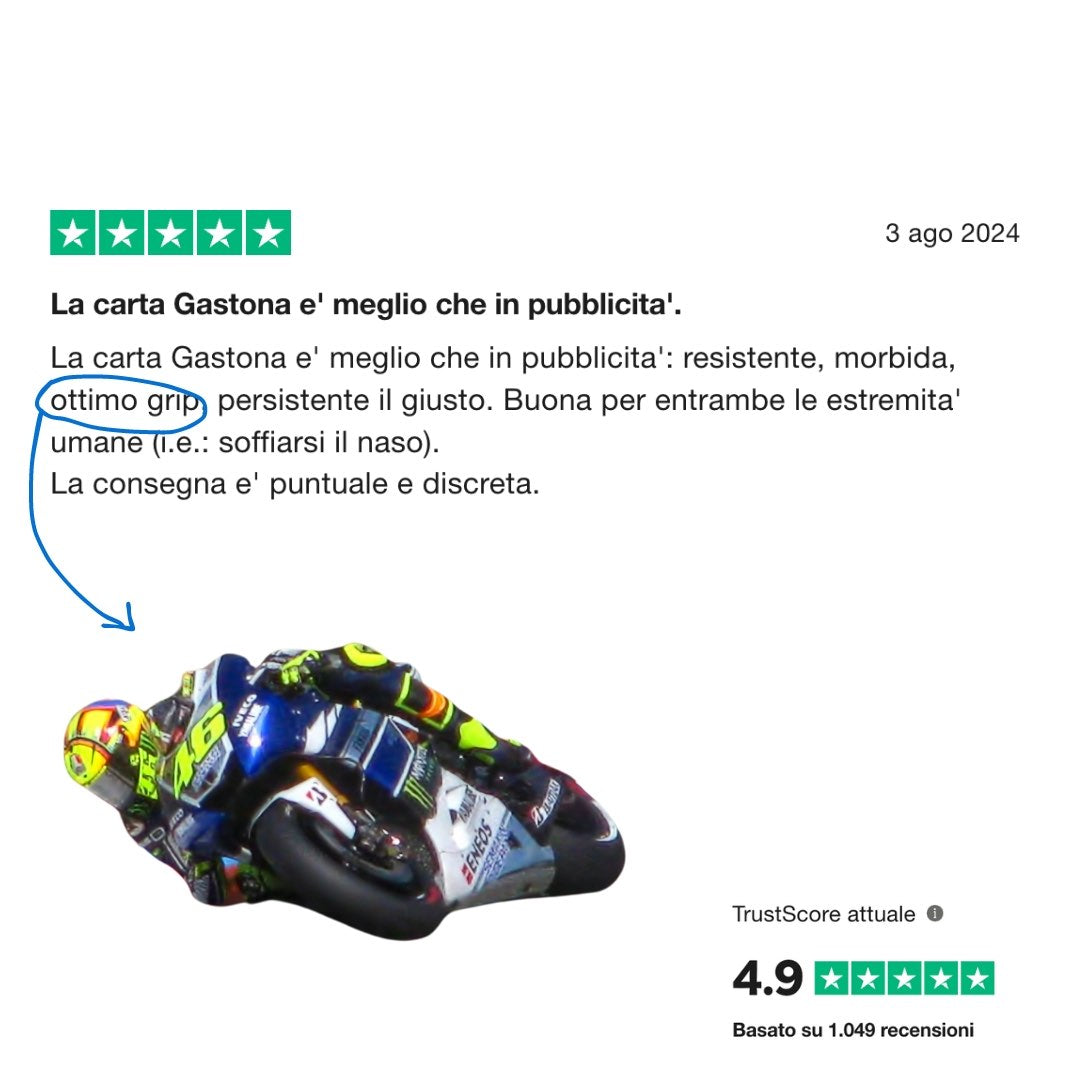 Carta igienica Gastona recensioni